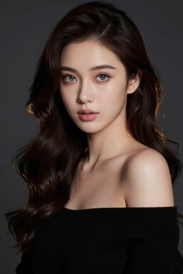 Soft-lit portrait used as an animation starting frame