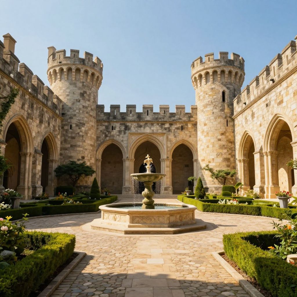 Castle Courtyard