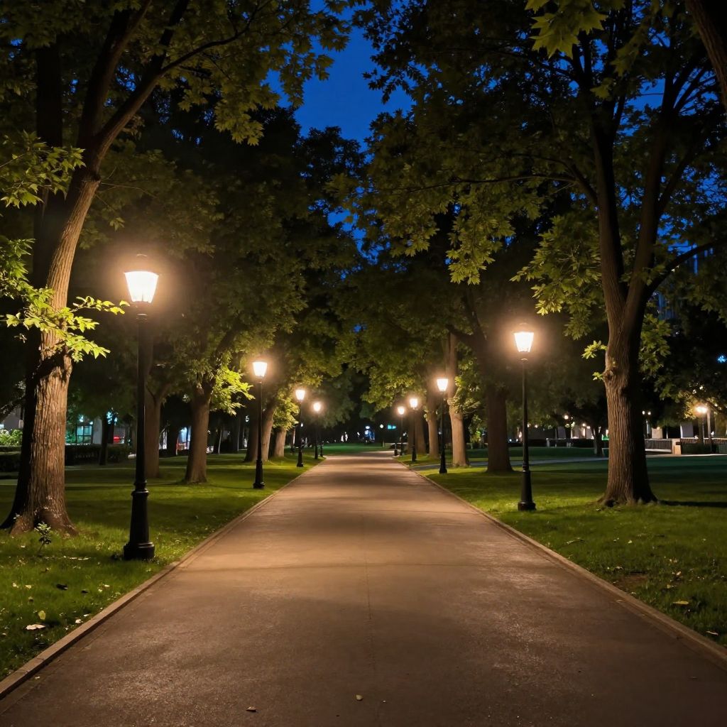 Park Night Time