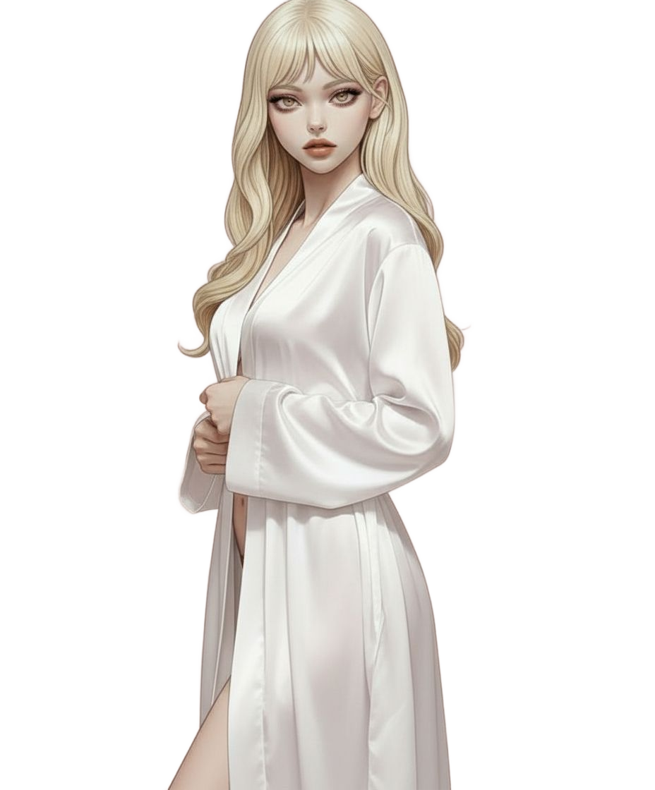 Satin Robe